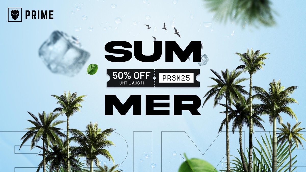 primereact's tweet image. Final days! Get 50% OFF in PrimeStore and PrimeBlocks with code PRSM25. Offer ends August 11.
primefaces.org/blog/summer-sa…
