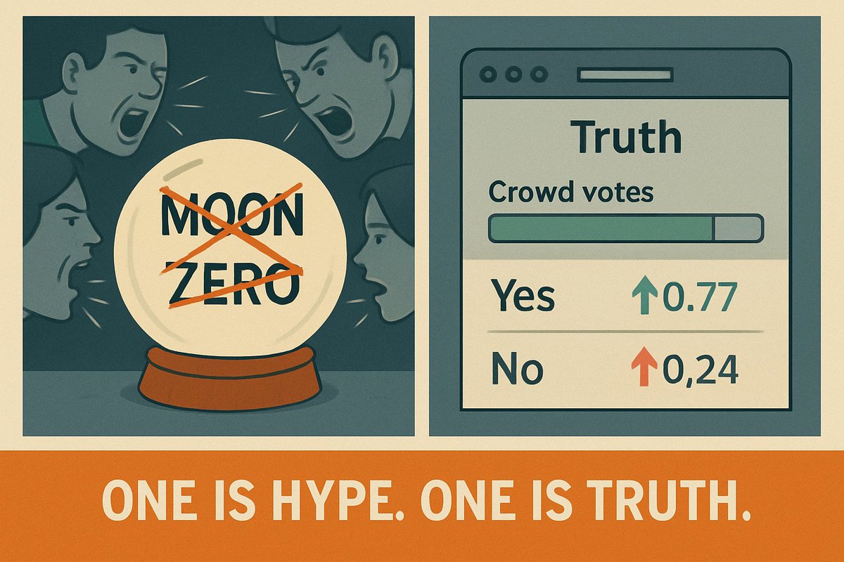 BXL💙💛 (@rusungurua) on Twitter photo Predictions don’t need influencers when the market is the signal.
<a href="/truth_network_/">Truth Network</a> stripped the noise, kept the logic, and made forecasting public property.
It’s not magic. It’s math. Powered by everyone. Predictions don’t need influencers when the market is the signal.
<a href="/truth_network_/">Truth Network</a> stripped the noise, kept the logic, and made forecasting public property.
It’s not magic. It’s math. Powered by everyone.
