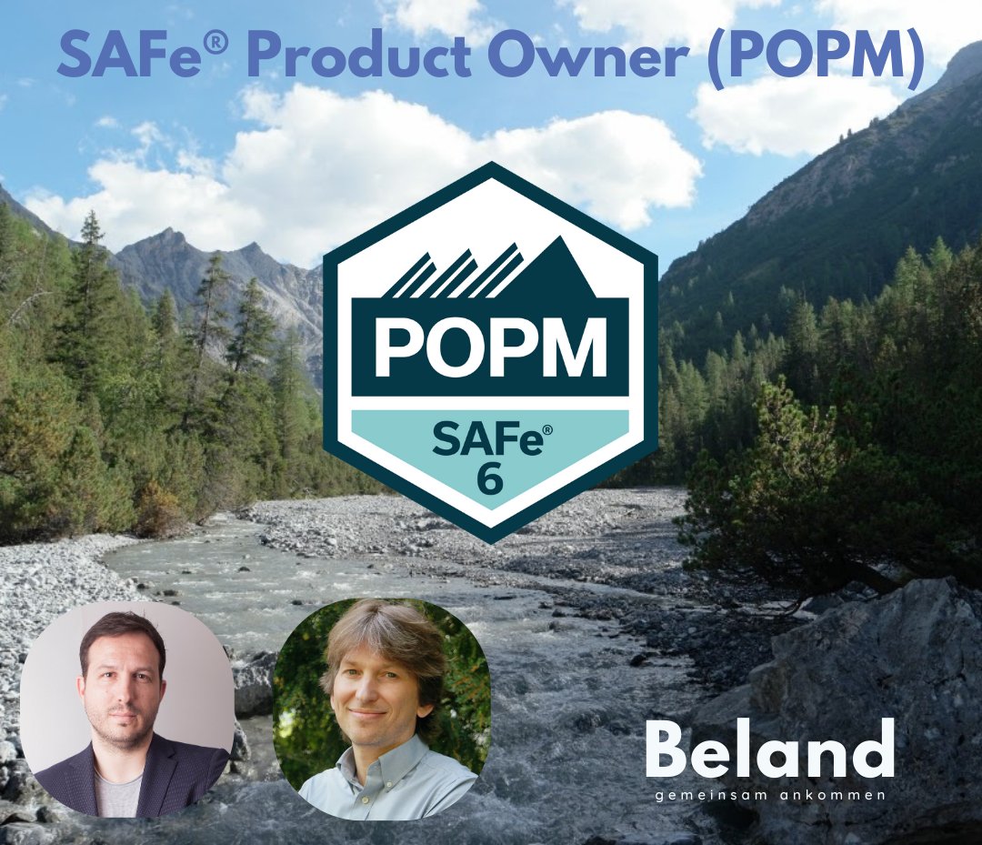 MatthiasBeland's tweet photo. SAFe® Product Owner/Product Manager (POPM) - Garantierte Durchführung
Wann? 🗓️28. und 29. August 2025
Starte Deine Reise und werde Certified SAFe® Product Owner/Product Manager (POPM) 6.0.😎
https://t.co/nMMtps4tgZ https://t.co/3u1XZ8Yyb7