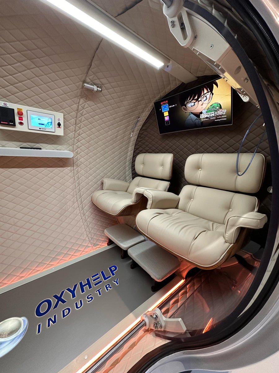 o2labco's tweet image. Struggling with restless nights? #HBOT gently resets your body’s rhythm—helping you unwind, relax, and drift off with ease.

#O2LAB