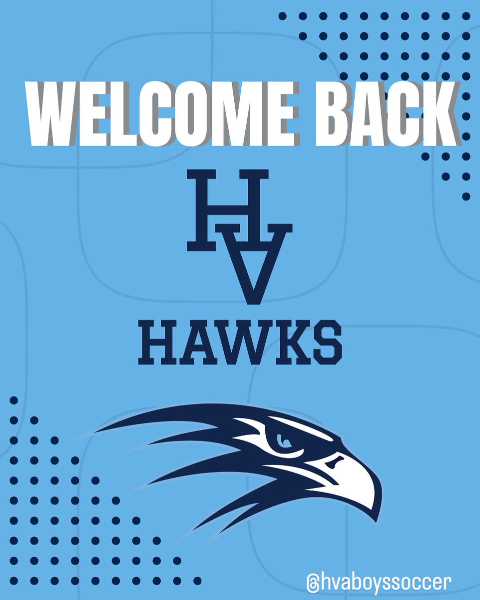 Welcome back to all new and returning Hawks ⚽️