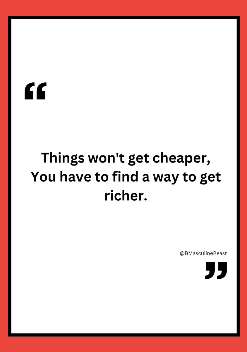 Connect the dots or stay broke.