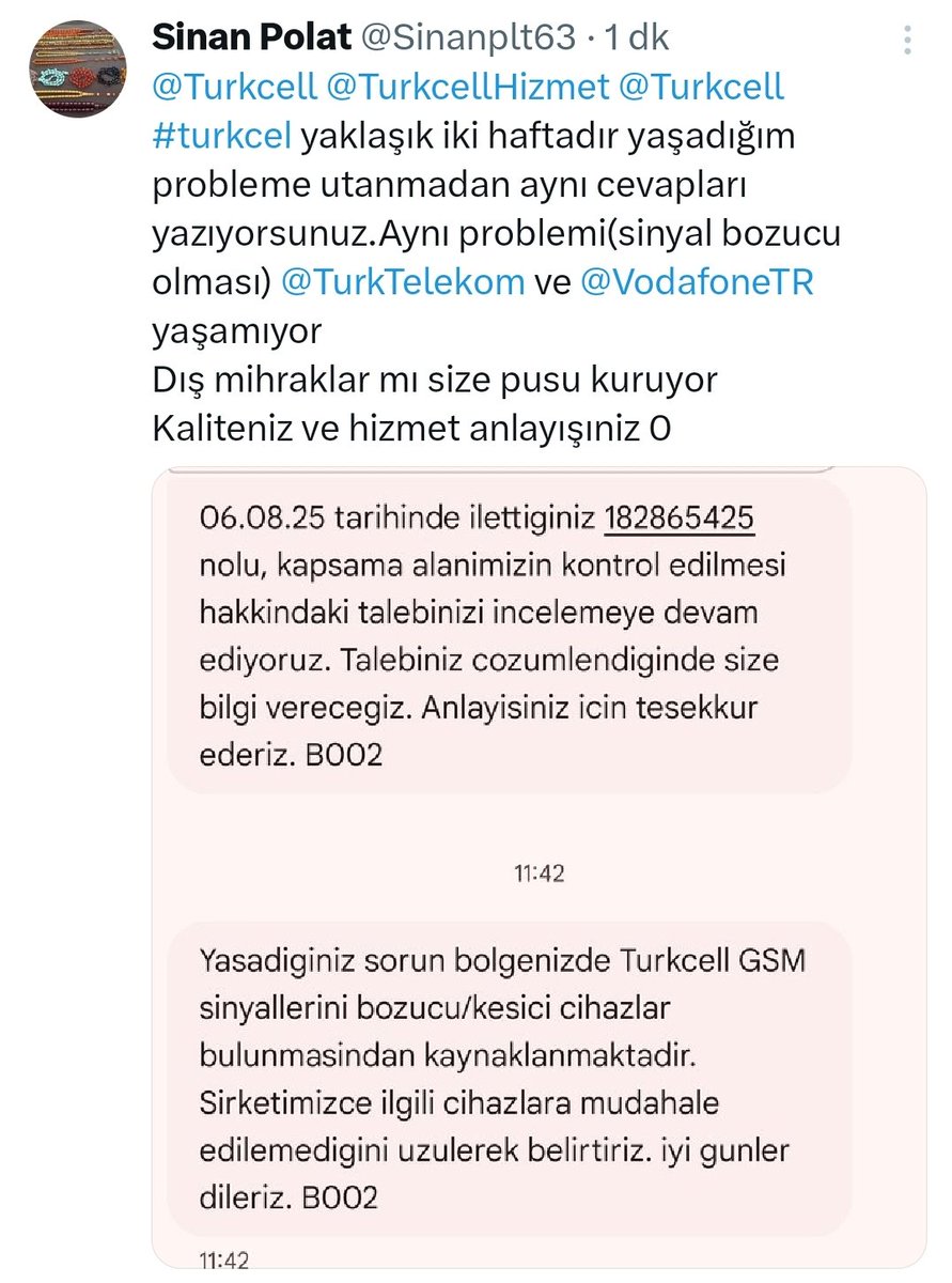 Sinanplt63's tweet photo. @AliTahaKoc bey Şanlıurfa'da hizmet anlayışınız Bizleri üzüyor maalesef
Hizmet ve kalite olarak güvendiğimiz firmanız hiç bir çare üretmiyor
Siz olsaydınız böyle bir hizmete ne kadar tahammül ederdiniz https://t.co/tRXymfsnLl