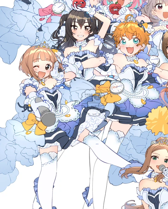 #デレステ10thまで100日なのでアイドル190人全員描きたい 74日目 喜多見柚 キャシー・グラハム