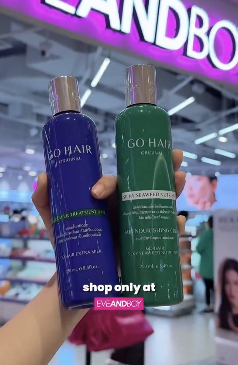 Private Party with Est Supha 🦈
📍shop only at eveandboy
stay tuned for more details 

กรี๊ดดดพด มาแย้ววว งานปิดกับพี่พรีเซนเตอร์
#est_rvp
#GOHAIRxEST #GOHAIRxEVEANDBOY