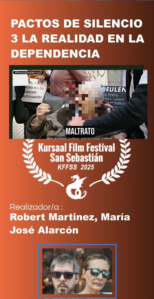Afectadas X la Organización Criminal BB Serveis (@afectadosbbs) on Twitter photo Pese al silencio y a veces el desprecio, la realidad se abre camino.
'Pactos de silencio 3' emociona a Barcelona y salta al Kursaal Film Festival de San Sebastián
Lo cuenta <a href="/Catalunya_Press/">Catalunyapress</a> 👇
catalunyapress.es/articulo/cultu…
Trailer
👇youtu.be/WJc9yO_rLZ0?si… Pese al silencio y a veces el desprecio, la realidad se abre camino.
'Pactos de silencio 3' emociona a Barcelona y salta al Kursaal Film Festival de San Sebastián
Lo cuenta <a href="/Catalunya_Press/">Catalunyapress</a> 👇
catalunyapress.es/articulo/cultu…
Trailer
👇youtu.be/WJc9yO_rLZ0?si…