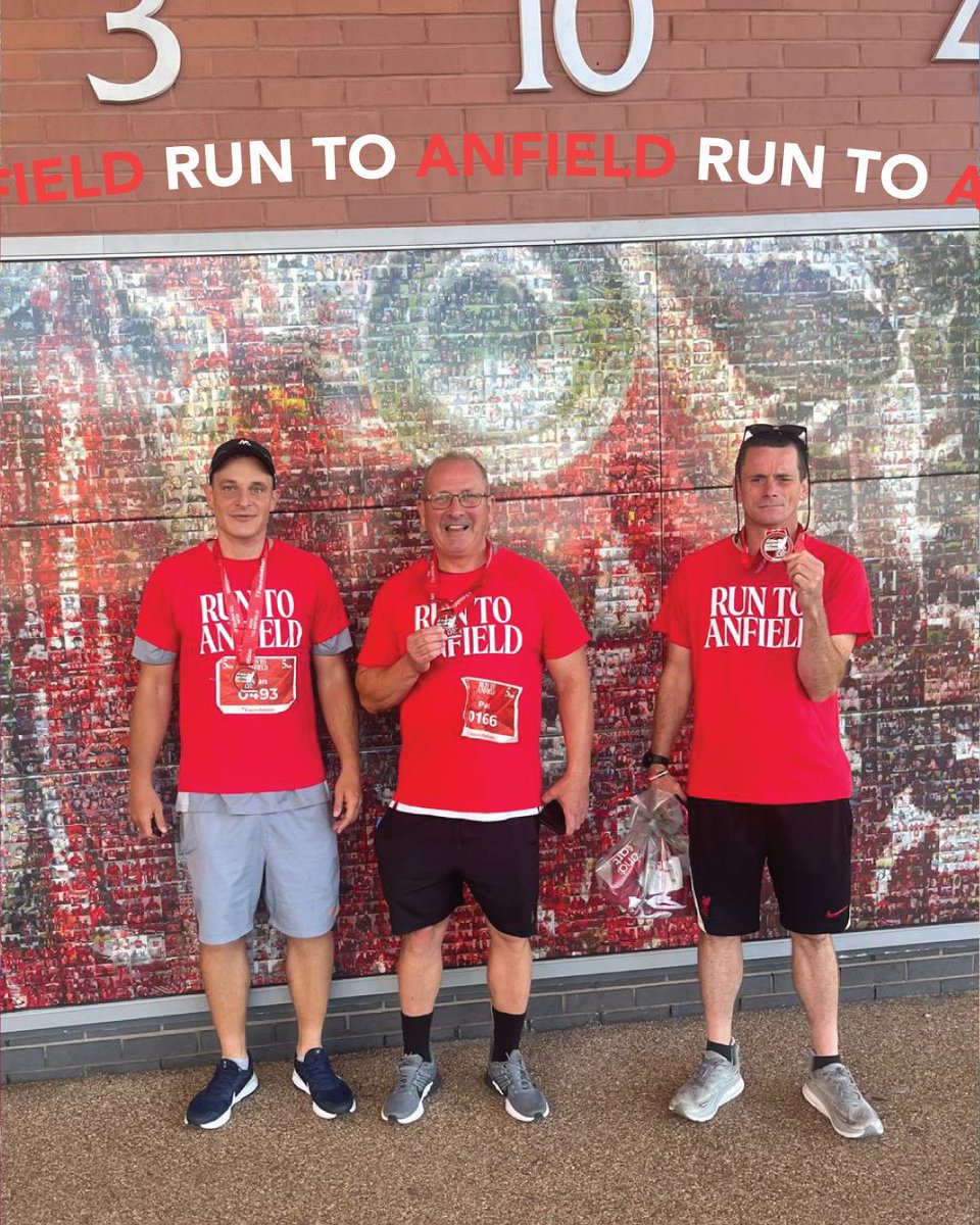theindybootle's tweet photo. Some of us recently took part in the #RunToAnfield a brilliant event for a good cause 🏃

It was great to be part of something positive, right here in our city!

Massive well done lads &amp; to everyone who took part! 👏

#liverpoolcommunity #anfield #charityrun #communitysupport https://t.co/YL6k6Nz1Fz