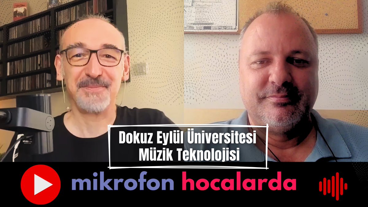 🎬 Türkiye’deki üniversitelerin müzik teknolojisi bölümlerinden hocalarla sohbet ediyorum. MİKROFON HOCALARDA 5. Bölüm Dokuz Eylül Üniversitesi, Müzik Teknolojisi Anabilim Dalı, Cihan Işıkhan youtube.com/playlist?list=…
📚 Eğitim içerikleri
🎼 Adaylarda aranan özellikler