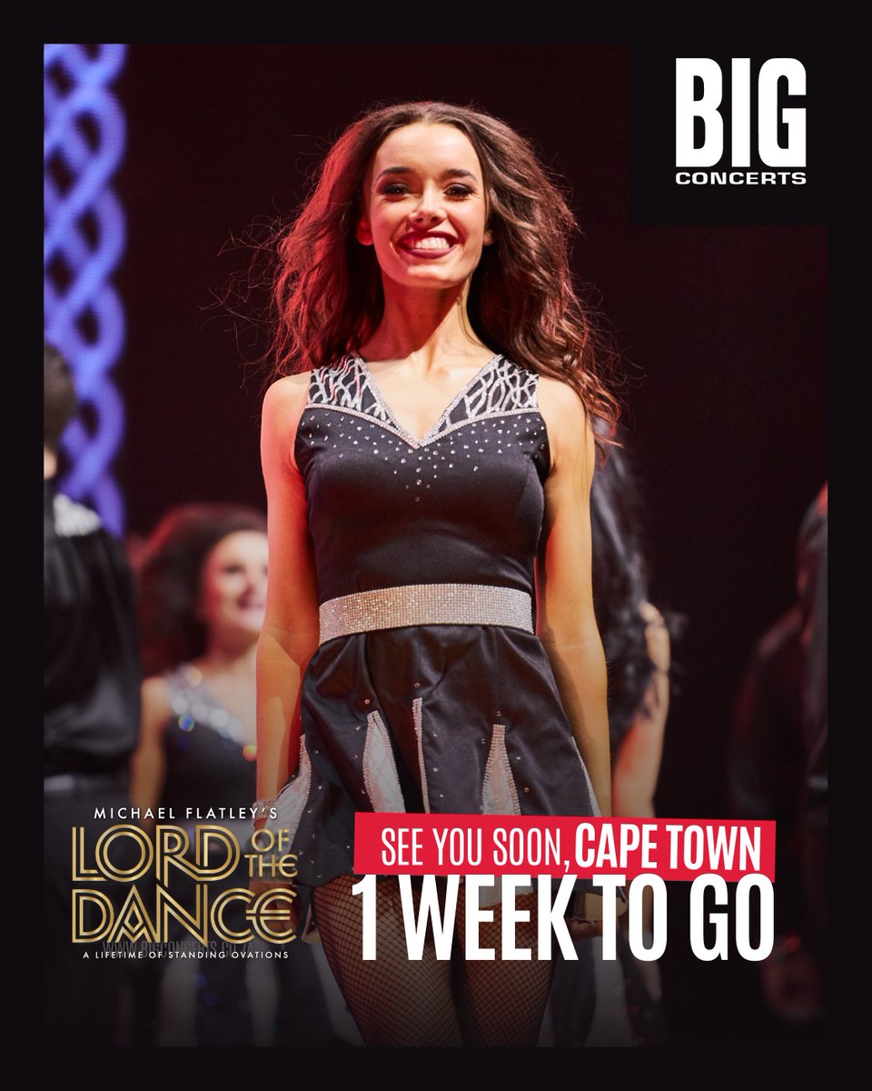 BIG Concerts (@bigconcerts) on Twitter photo The wait is almost over. 1 week to go, Cape Town!
Get your <a href="/lordofthedance/">Lord of the Dance</a> tickets at bigconcerts.co.za or <a href="/TicketmasterZA/">Ticketmaster South Africa</a>
#AnotherBigConcertsExperience #LordOfTheDanceSA25 #ALiftimeOfStandingOvations <a href="/KFMza/">kfmza</a> <a href="/Hot1027FM/">HOT102.7FM</a> The wait is almost over. 1 week to go, Cape Town!
Get your <a href="/lordofthedance/">Lord of the Dance</a> tickets at bigconcerts.co.za or <a href="/TicketmasterZA/">Ticketmaster South Africa</a>
#AnotherBigConcertsExperience #LordOfTheDanceSA25 #ALiftimeOfStandingOvations <a href="/KFMza/">kfmza</a> <a href="/Hot1027FM/">HOT102.7FM</a>