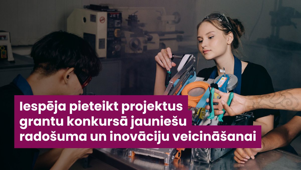Patentu valde (@patentu_valde) on Twitter photo 🚀 Iespēja radošajiem un izglītojošajiem projektu veidotājiem visā Eiropā!
💡 Kopējais granta budžets: 150 000 EUR
📅 Pieteikšanās līdz 19. septembrim!
📎 Vairāk informācijas: lrpv.gov.lv/lv/jaunums/ies…
🤝<a href="/EU_IPO/">European Union Intellectual Property Office</a> 🚀 Iespēja radošajiem un izglītojošajiem projektu veidotājiem visā Eiropā!
💡 Kopējais granta budžets: 150 000 EUR
📅 Pieteikšanās līdz 19. septembrim!
📎 Vairāk informācijas: lrpv.gov.lv/lv/jaunums/ies…
🤝<a href="/EU_IPO/">European Union Intellectual Property Office</a>