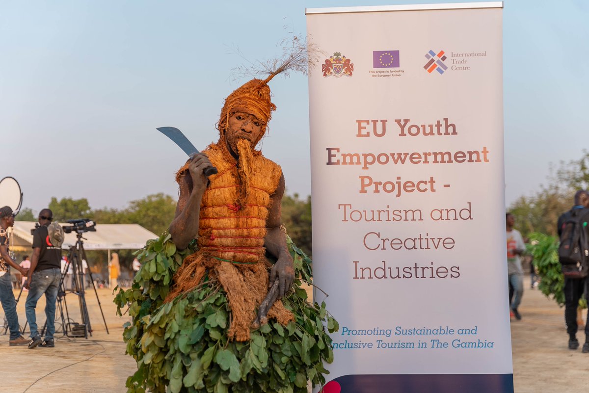 Tourism makes up over 20% of our GDP.

It creates jobs, boosts exports &amp; promotes our culture.

<a href="/EUinTheGambia/">EU in The Gambia</a> -funded YEP- Tourism &amp; Creative Industries is working with partners to boost the inclusiveness, competitiveness &amp; sustainability of the tourism &amp; creative industries.