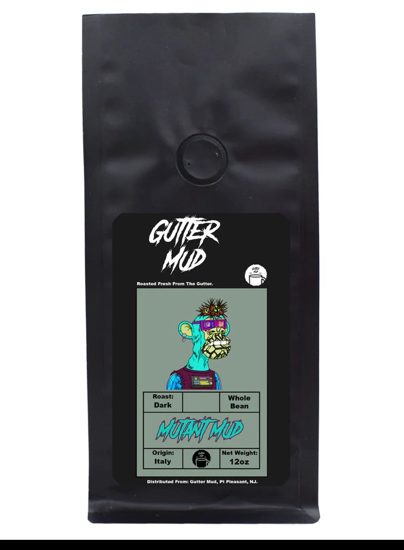 xxm3njxx's tweet image. #coffee #CoffeeTime #coffeelovers 
@Goaf1 @LiveEasy005 @GutterCatGang @BoredApeYC new freshly roasted whole bean! 
Only @ Guttermud.com