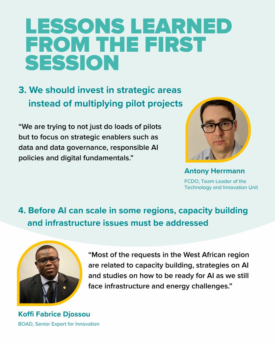 FinanceInCommon's tweet image. 🌍 Launching the Coalition on AI for Sustainable Development

How can Artificial Intelligence contribute to the Sustainable Development Goals (SDGs)?

With the support of @FinanceInCommon, the @AFD_en  is launching the 𝗖𝗼𝗮𝗹𝗶𝘁𝗶𝗼𝗻 𝗼𝗻 𝗔𝗜 𝗳𝗼𝗿 𝗦𝘂𝘀𝘁𝗮𝗶𝗻𝗮𝗯𝗹𝗲…