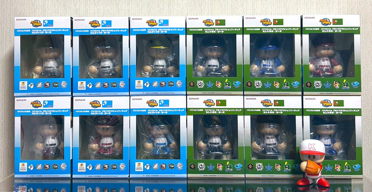 パワプロくん アクションフィギュア 12球団コンプリートセット パワフルプロ野球 パワプロくん プライズアクションフィギュア