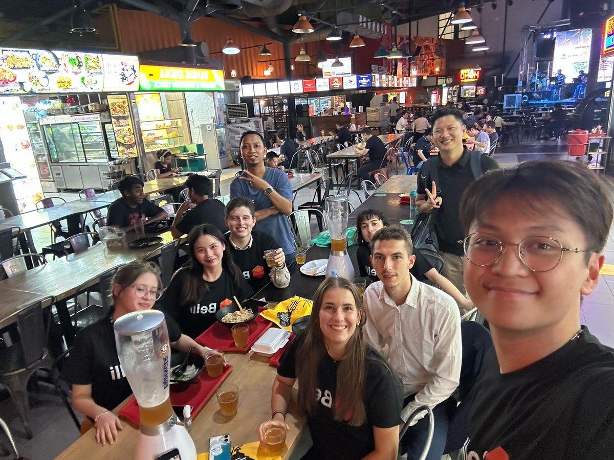 The Belli's team meet in person at last!  #Belli