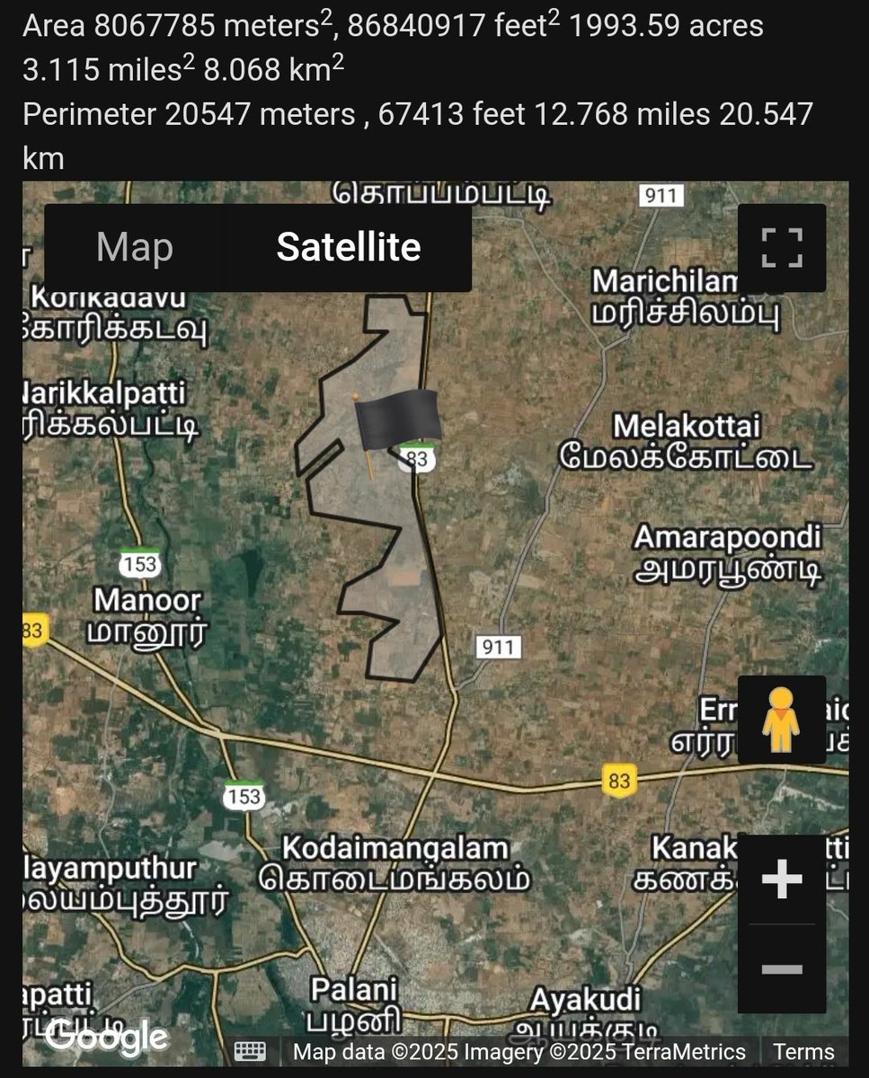 gowtham_1609's tweet photo. @r_sakkarapani Bring Sipcot for one of the economically backward Dt
Around 2000 acres of government+ private land available which are 75% dry land, Government can get at least 1000 acres eligible for Sipcot in palani to dharapuram road / Around thalaiyam @r_sakkarapani @IPSenthil  @TRBRajaa https://t.co/H2xiGFnwlK