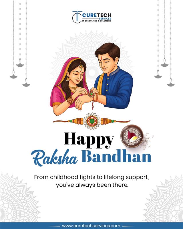 CuretechIt's tweet photo. A bond of trust, love, and endless memories — this Raksha Bandhan, let’s celebrate the connection that time only strengthens. 💫
Happy Raksha Bandhan from CureTech Services! 🧿

#curetechservices #indianfestivals #rakhishubhkamnayein #brothersisterlove #rakshabandhangreetings https://t.co/gPliGdyjGz