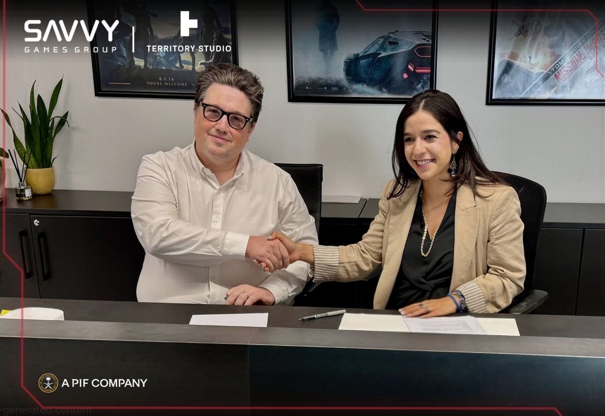 وقّعت سافي مذكرة تفاهم مع Territory Studio، الاستوديو البريطاني المعروف بابتكاراته البصرية في عالم الألعاب والأفلام، لإطلاق أول استوديو لهم في الشرق الأوسط، وتحديدًا في الرياض 🇸🇦📷هذا التعاون يهدف إلى دعم المطورين المحليين والإقليميين من خلال خدمات تشمل التطوير المشترك