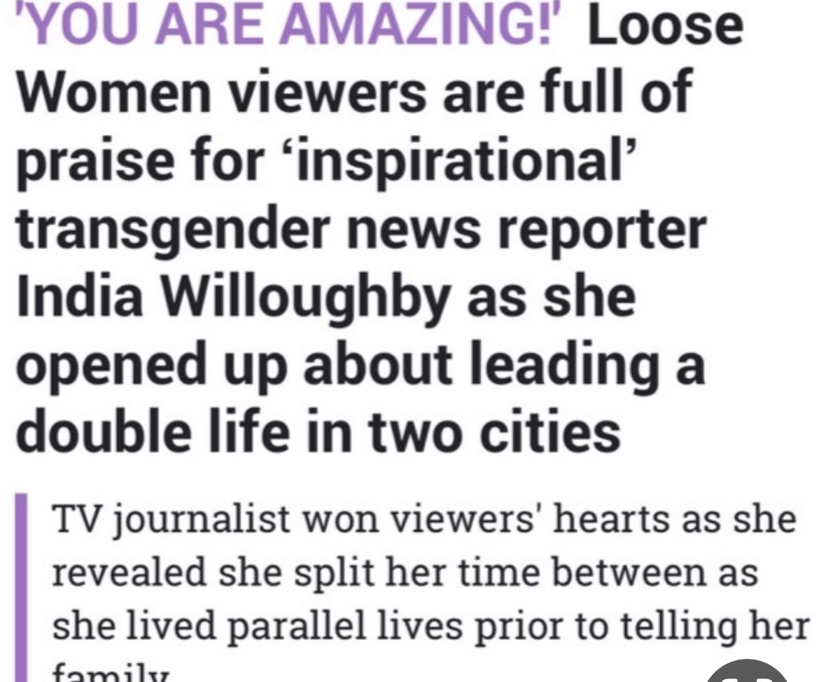 India Willoughby tweet media