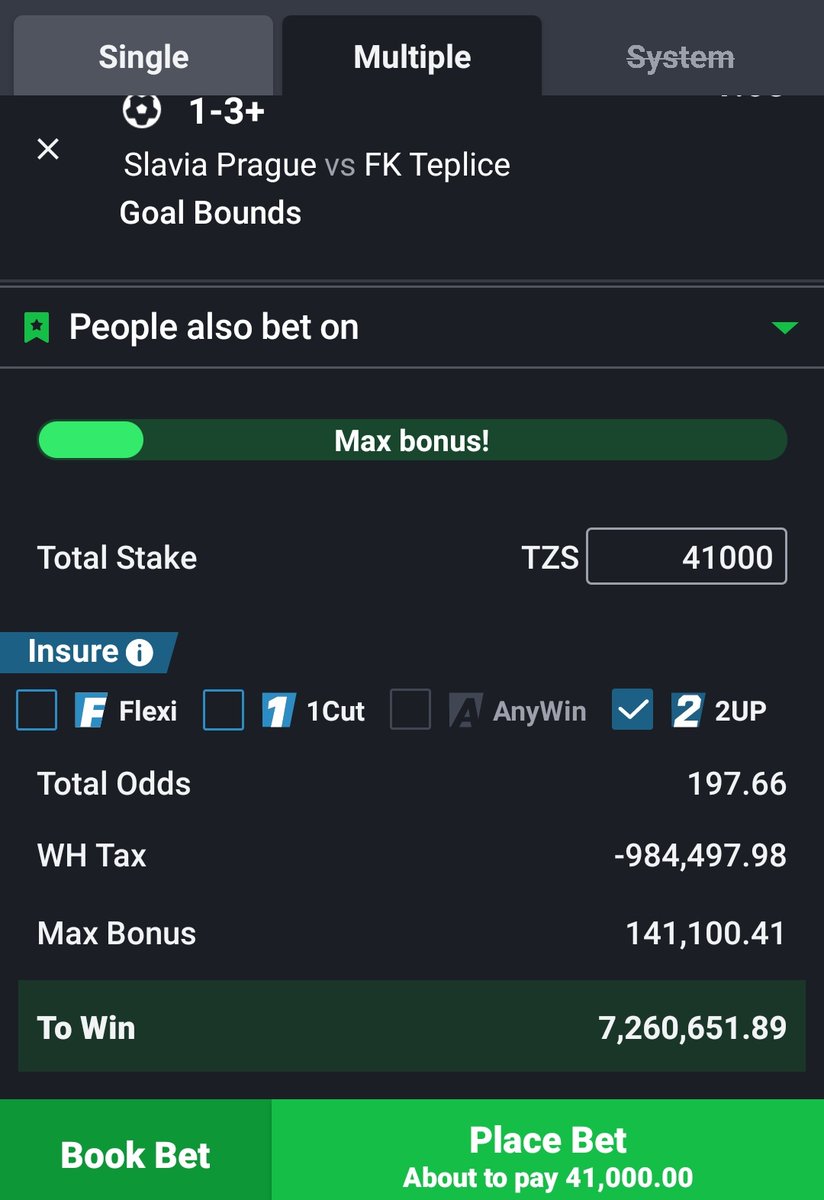 Sonko_tips's tweet photo. Over 0.5 mechi 50 (Treni)

Sportybet 

Odds 185+ | Friday to Sunday 

41K payout ni 7.3M
_______________________________
WhatsApp Free Group ⤵️
          +255793008566
_______________________________

RETWEET UPEWE CODE MAPEMA https://t.co/7Z6j21Fhjg