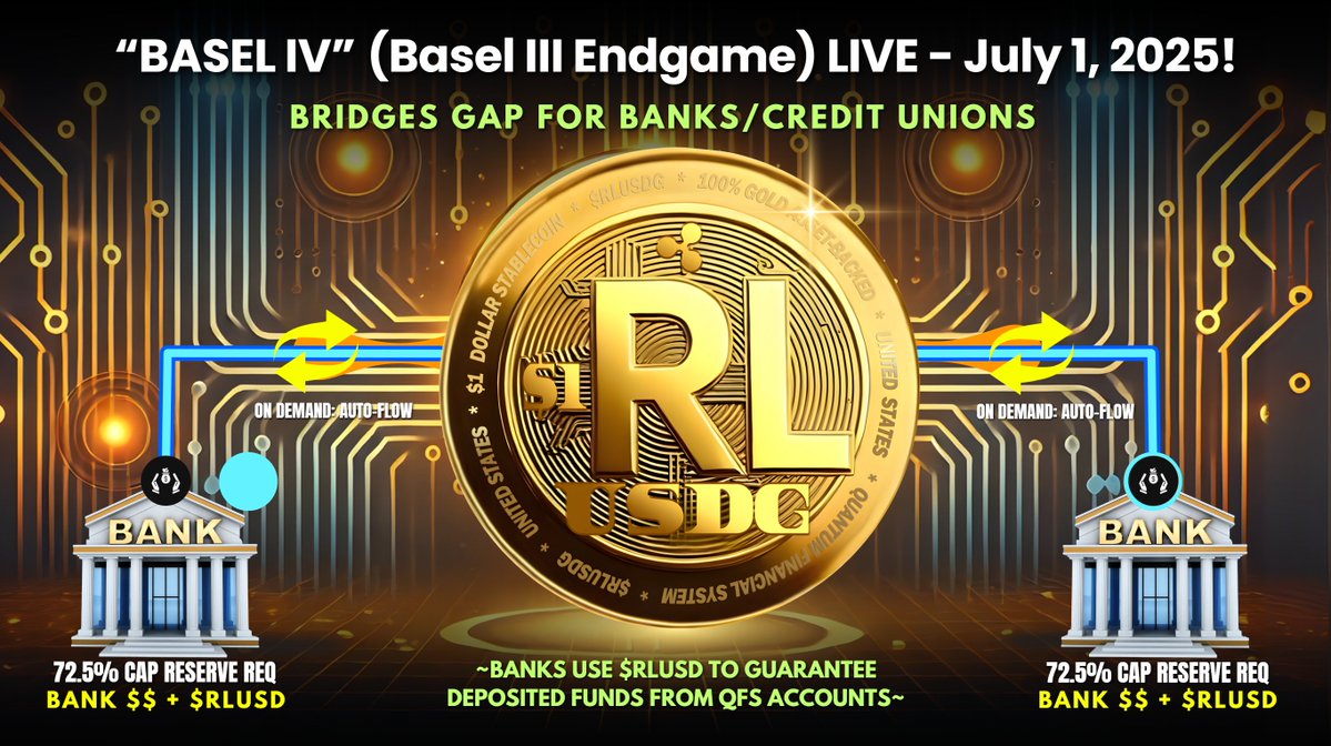 $RLUSD(G) 100 % Gold-gedeckt unter QFS-Protokollen auf dem XRP (PRIVATE) Ledger ist das einzige ausgewählte und göttlich funktionierende unter XRP &amp; GateKeeper AI™.