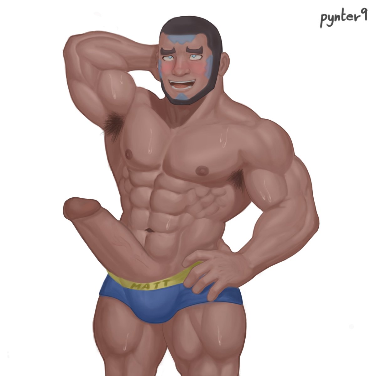 So Hard 🥵 Wanna Help?

#bara #daddy #pokemon #muscle