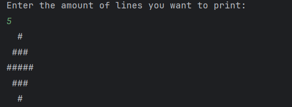 Coder2112's tweet image. Printing out diamond shaped pattern with Java.
