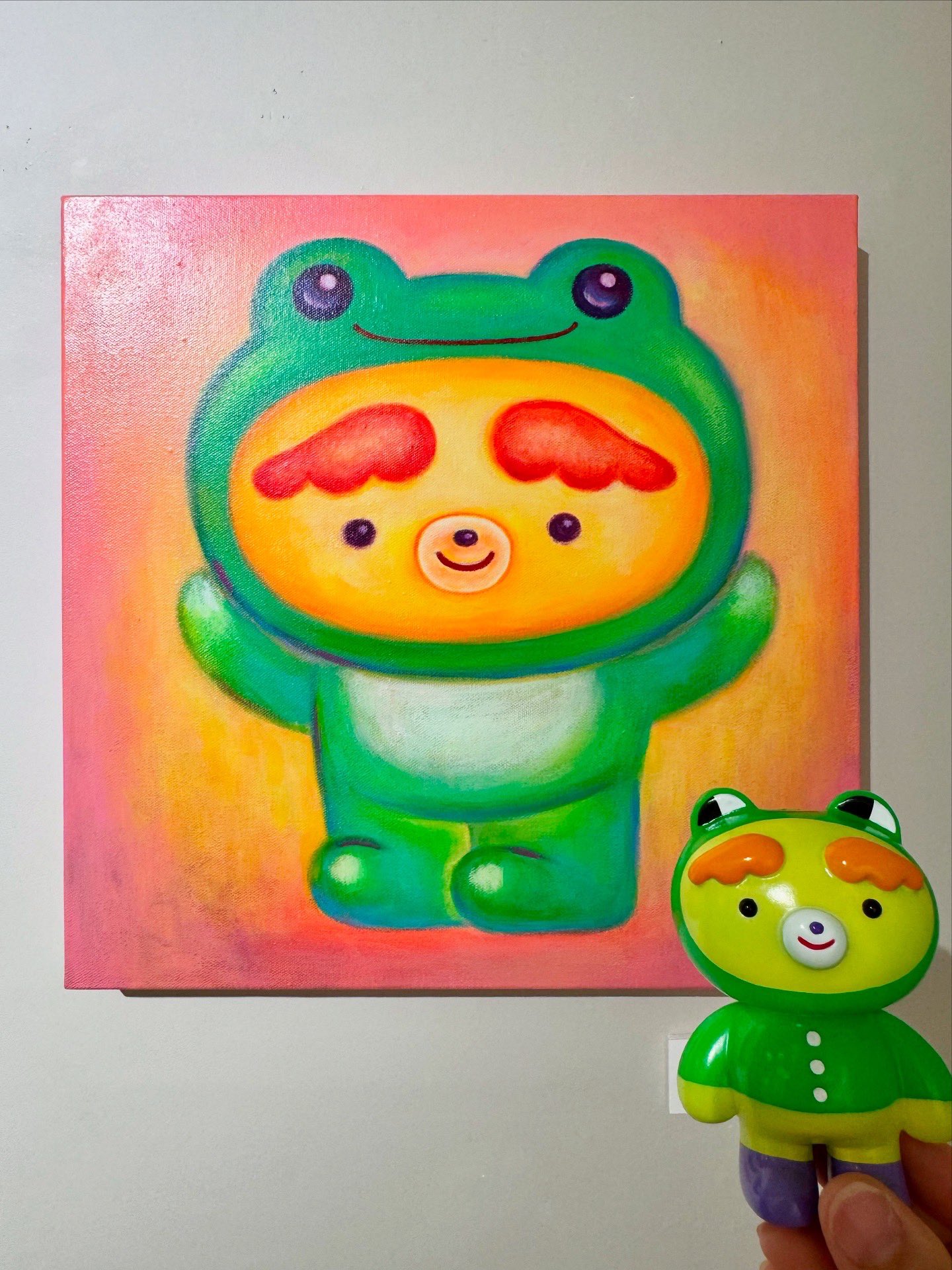 ソ・ミジ　まゆげくま ソビくん　ソフビ 6b25c7304528eafb6df665d734f032