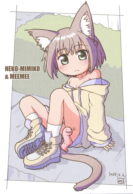 #私はこういう絵師です見た絵師全員参加
絵師とかそんな偉くない、ただの絵描きです。主に頭の悪い絵か、わけのわからないラクガキを描いてます。前はゲーム(主にSTG)ネタも描いてました。
#駄落書き
#わけのわからないラクガキ
#どんなときでも後ろを狙われるネコ
#みみ子とみーみーのゲーム雑記 