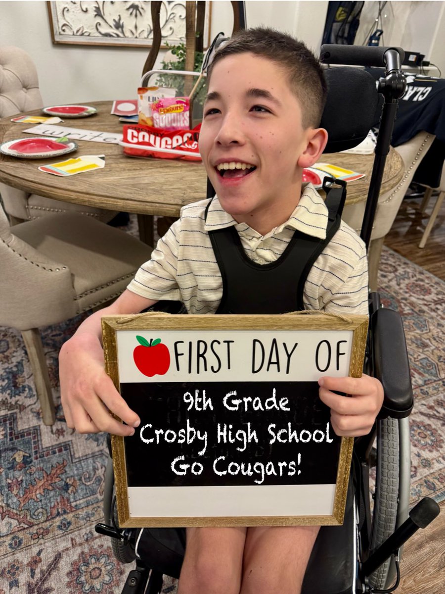 From his first day of Kinder to his first day of High School. We never thought we would be here. I love you big dude. You continue to make mommy and daddy so proud. Keep Being Great Keaton Jax! Have a great Day Son!