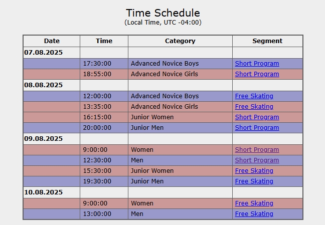 2025 CS Cranberry Cup International
Aug 7-10, 2025 | Norwood, MA 🇺🇸

Join Us!

🏁 bit.ly/25CSCranberryC…
🏆 bit.ly/25CSCranberryC…
💬 bit.ly/25CSCranberryC…
▶️ youtube.com/@USFigureSkati…

#FigureSkating #CranberryOpen #CSFigure