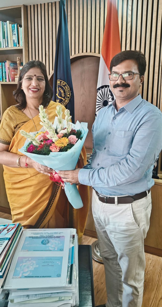 Jawaid Rahmani (@jawaidrahmani) on Twitter photo "Jawad Rahmani, Editor-in-Chief, Journalism Today Group met with Dr. (Mrs.) Pankaj Mittal, Secretary General, Association of Indian Universities (AIU), New Delhi, in a courtesy meeting today."
<a href="/AIUIndia/">Association of Indian Universities (AIU)</a> <a href="/drpankajmittal/">Pankaj Mittal</a> "Jawad Rahmani, Editor-in-Chief, Journalism Today Group met with Dr. (Mrs.) Pankaj Mittal, Secretary General, Association of Indian Universities (AIU), New Delhi, in a courtesy meeting today."
<a href="/AIUIndia/">Association of Indian Universities (AIU)</a> <a href="/drpankajmittal/">Pankaj Mittal</a>
