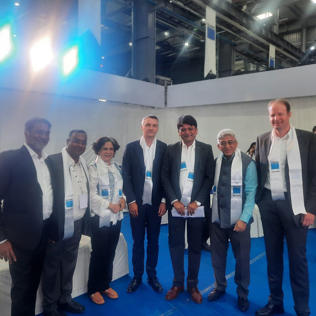 IMTEX's tweet image. IMTMA & IMTEX congratulate TRUMPF India on inaugurating their cutting-edge 4,400 sq. mt. facility in #Pune under the theme “Think Global… Be Local”!
A proud step toward 100% local supply & global outreach.@TRUMPF_News
#Manufacturing #MachineTools #TRUMPFIndia #IMTEXFORMING2026