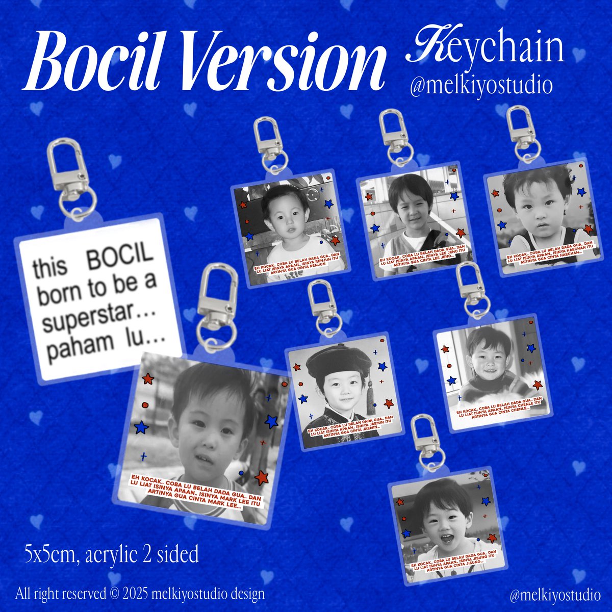 open po TILL I DIE &amp; Bocil vers. 
by melkiyostudio
[rts &amp; likes are appreciated]

price and details on gform 🙌🏻♥️

🗓️will close if already full slot
📍shipping from jkt, ina

fill the form to order: 
bit.ly/POTILLIDIE2025