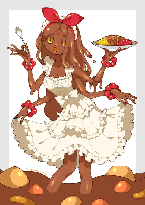 グルメ系メイドさん