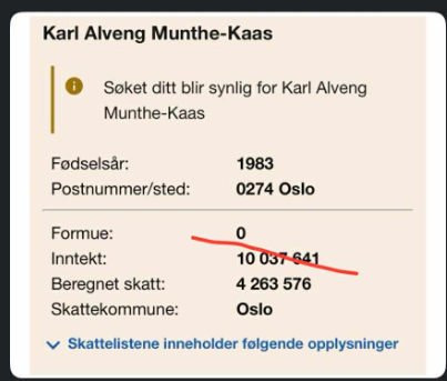 Karl Munthe Kaas: "Formueskatten er ikke noe problem"