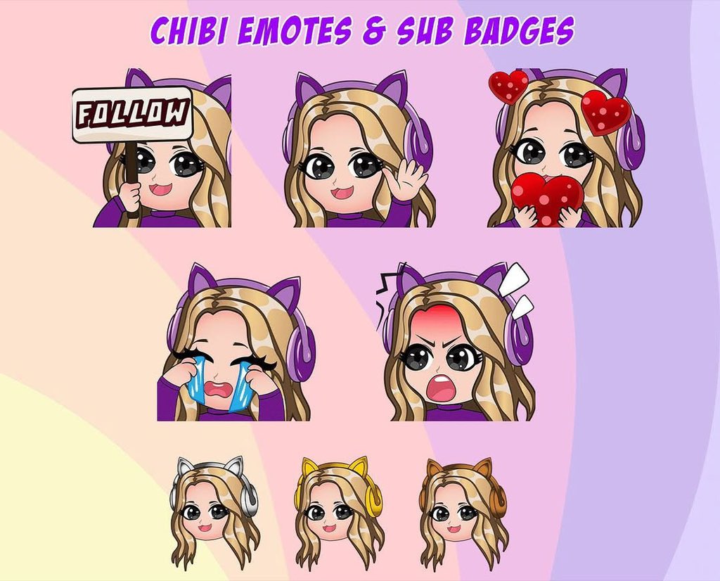 zonxxfuzz's tweet image. I recently create this custom emotes for my client. Anyone looking to get some custom emotes so must lemme know 😍
#needlogo #emotes #twitch #commissionsopen