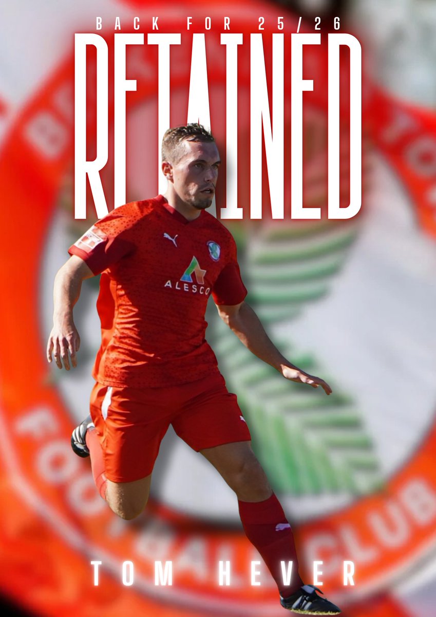 RETAINED 🔏: Tom Hever (MF)

Tom is back bossing Isthmian League midfields for the Becks this season. 

A huge fan favourite at EPA, he's been back in top form in pre-season after a broken arm cruelly ended last season prematurely.

It's great to have you back <a href="/tomhever08/">Tom</a> 💪