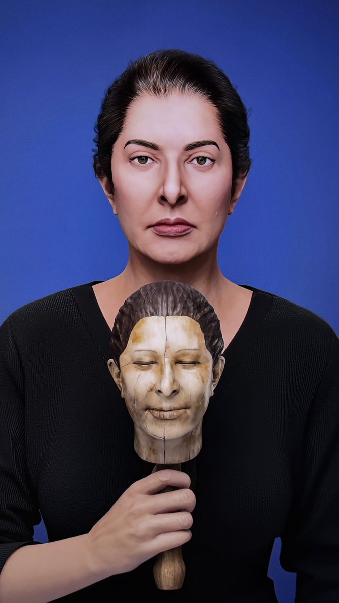 Visited the Moco Museum yesterday. My pick of the artists on show was Marina Abramovic’s digital works.