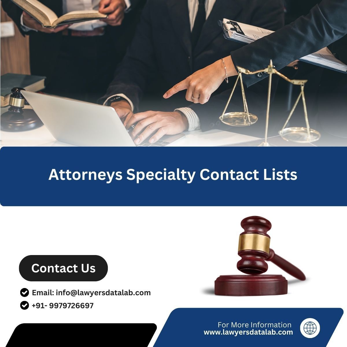 LawyersData's tweet image. Experience seamless data extraction with Lawyers Data Lab. Our USA lawyers data scraping solutions provide rapid, intelligent data collection. For expert lawyers directory scraping, contact info@lawyersdatalab.com.    #SeamlessDataExtraction #LawyersData #DirectoryScraping