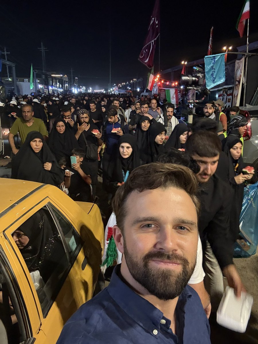 ❤️🇮🇶 In the streets of Karbala, Iraq for Arba’in