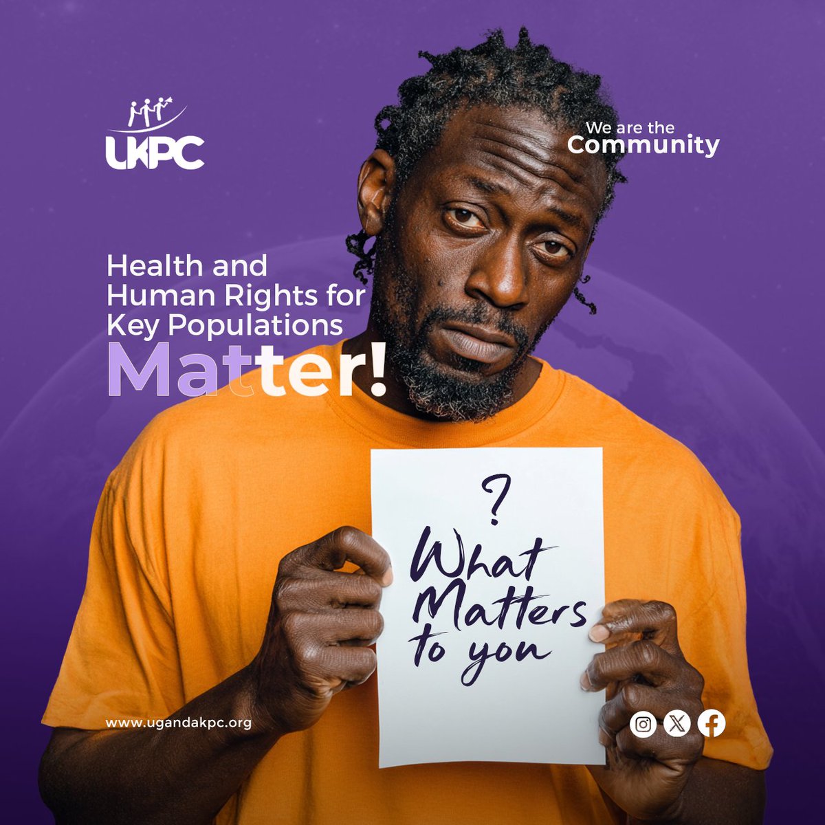 Uganda Key Populations Consortium (@ukpc_ug) on Twitter photo No one should face stigma or fear when seeking healthcare or justice. The rights of all people must be upheld, including access to health, dignity, and equal protection under the law. What matters to you, must matter to all. #EndStigma #LeaveNoOneBehind #HealthForAll No one should face stigma or fear when seeking healthcare or justice. The rights of all people must be upheld, including access to health, dignity, and equal protection under the law. What matters to you, must matter to all. #EndStigma #LeaveNoOneBehind #HealthForAll
