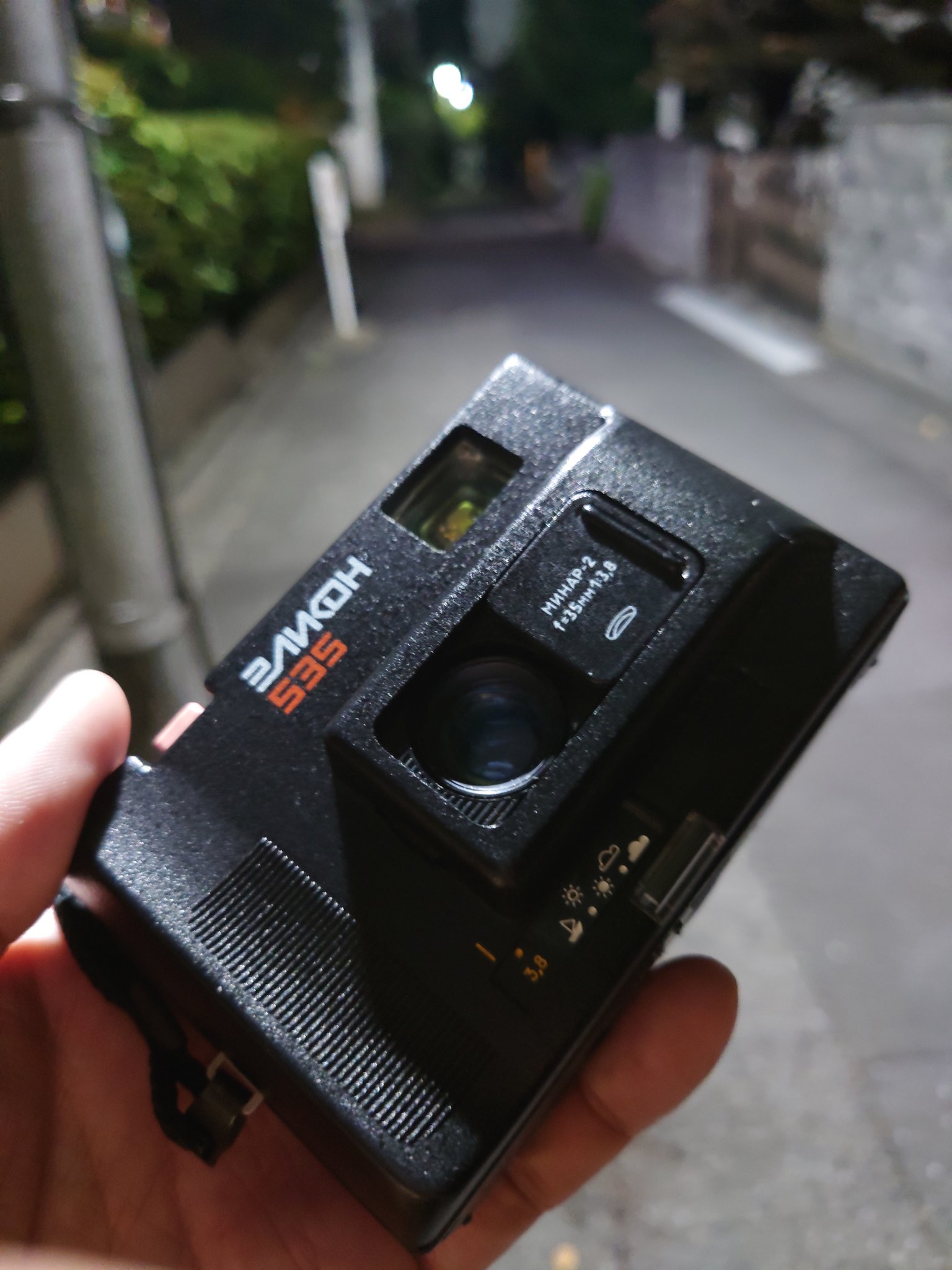 フィルムカメラ ITOHA Ken RYU📷old lens | 針孔 | 雨撮☔️ | 自作カメラ🫧 on X