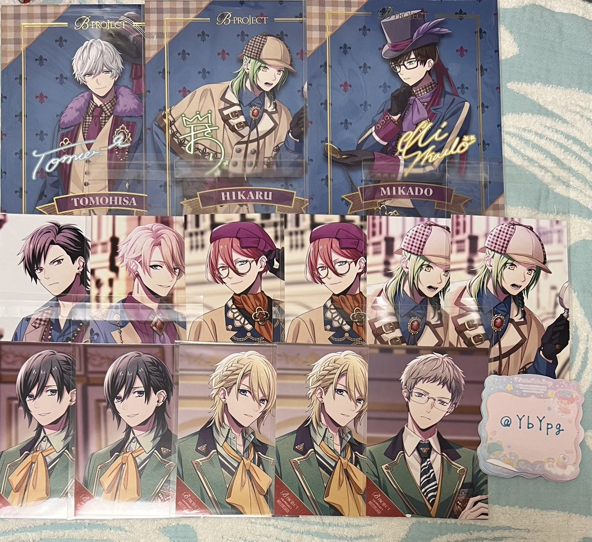 B-PROJECT 音済百太郎 箔押しサインブロマイド ファンクラブ特典アクキー さく on X: 