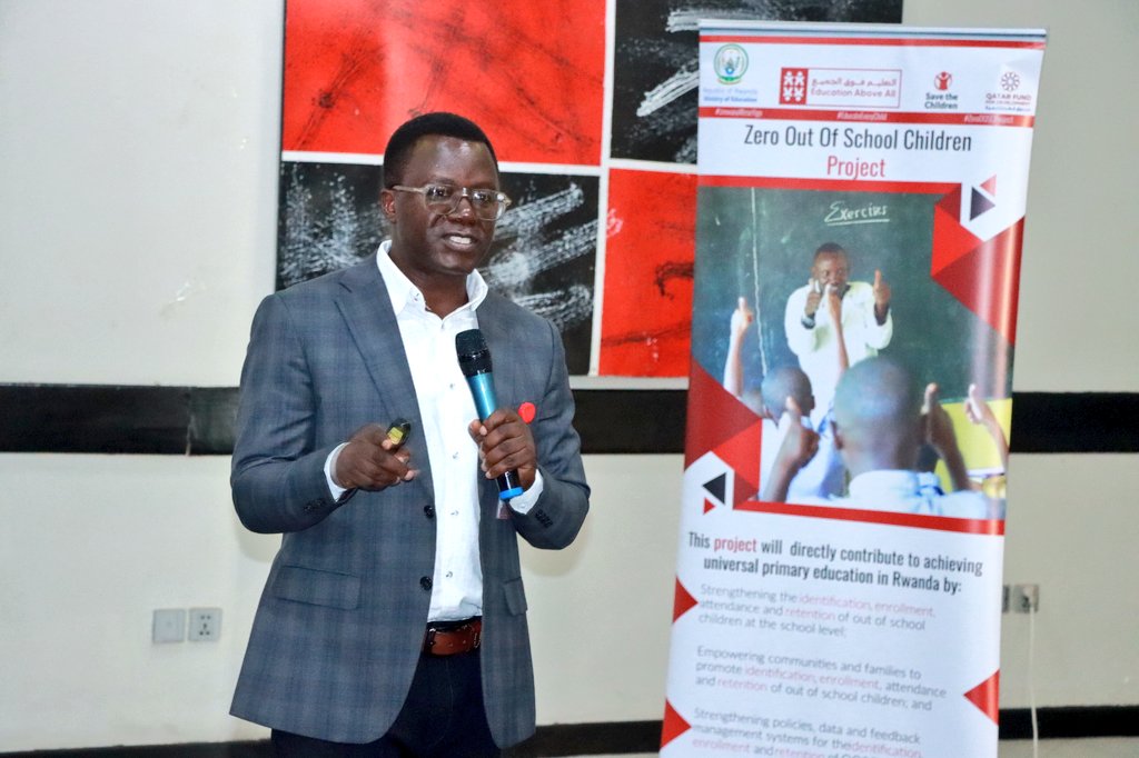 Bugesera District (@bugeseradistr) on Twitter photo Uyu munsi, ku bufatanye na <a href="/SCIRwanda/">Save the Children Rwanda & Burundi</a> na <a href="/BugeseraDistr/">Bugesera District</a>, binyuze mu mushinga #ZeroOutOfSchoolChildren,habaye inama igamije kurebera hamwe ibyagezweho muri uyu mushinga, imbogamizi zirimo no gufatira hamwe ingamba zo kugarura abana ku ishuri.
Yitabiriwe na Visi Meya <a href="/YImanishimwe/">yvette imanishimwe</a>. Uyu munsi, ku bufatanye na <a href="/SCIRwanda/">Save the Children Rwanda & Burundi</a> na <a href="/BugeseraDistr/">Bugesera District</a>, binyuze mu mushinga #ZeroOutOfSchoolChildren,habaye inama igamije kurebera hamwe ibyagezweho muri uyu mushinga, imbogamizi zirimo no gufatira hamwe ingamba zo kugarura abana ku ishuri.
Yitabiriwe na Visi Meya <a href="/YImanishimwe/">yvette imanishimwe</a>.