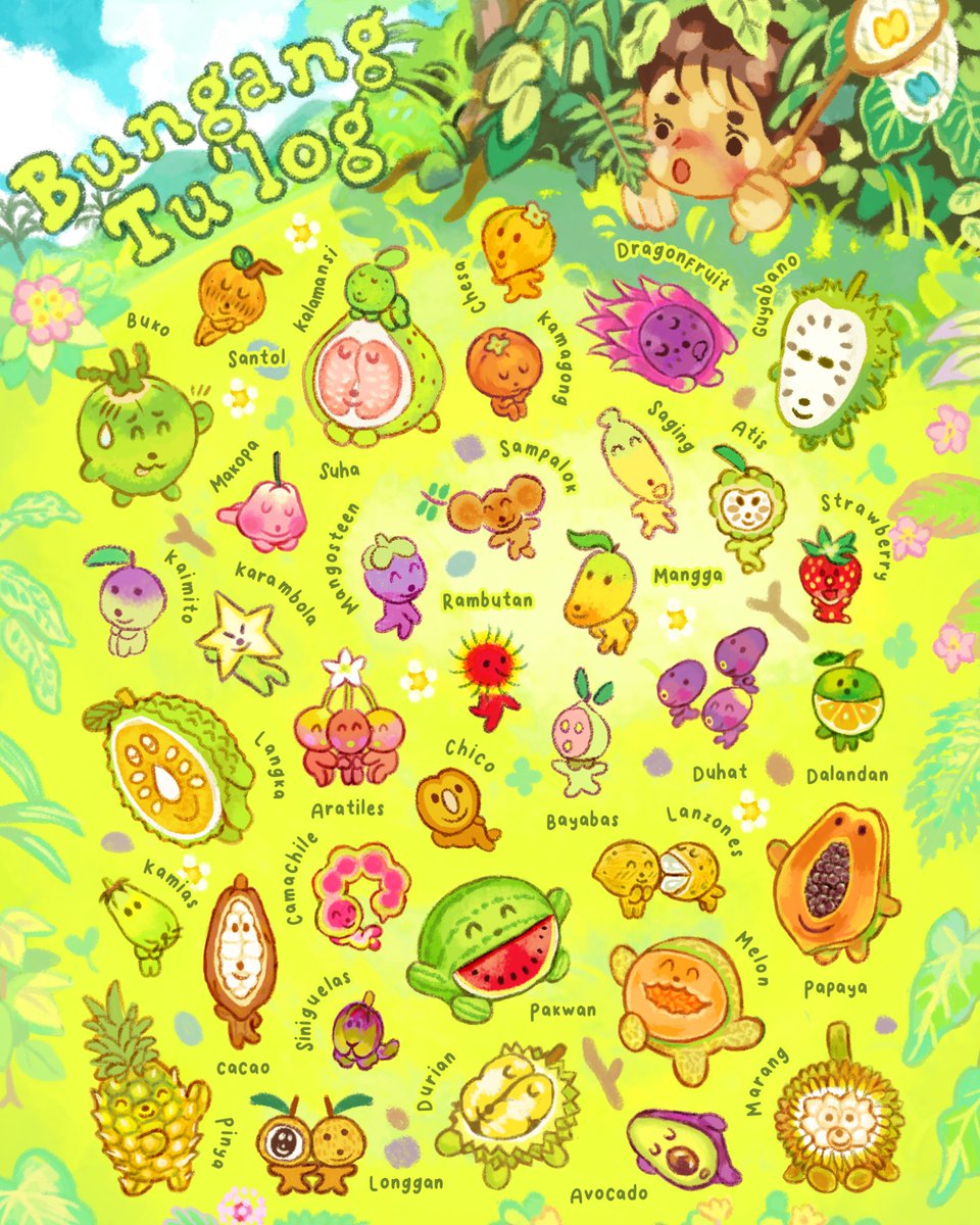 bungang tu’log 🌱🥭💤 

. . . siesta muna mga prutas 🦋