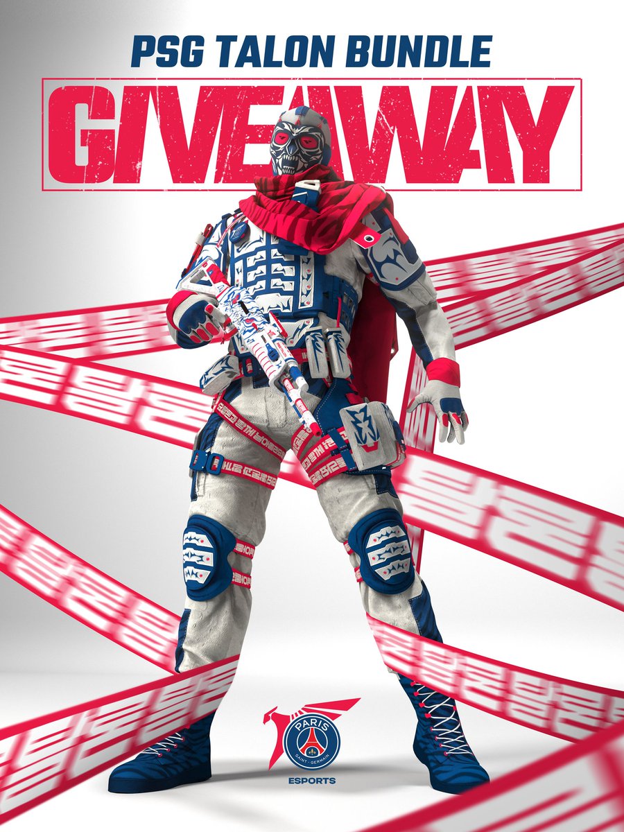 Nerf (@nerfr6s) on Twitter photo โผ๏ธโผ๏ธ GIVEAWAY โผ๏ธโผ๏ธ
I'm giving away 3 codes for the PSG Talon Deimos skin bundle!
To enter:
โถ๏ธ Follow <a href="/NerfR6S/">PSG | Nerf</a> and <a href="/psgtalonr6/">PSG TALON R6</a>
๐ Retweet
๐ฌ Tag a friend
Giveaway ends on 14th August
Good luck! โผ๏ธโผ๏ธ GIVEAWAY โผ๏ธโผ๏ธ
I'm giving away 3 codes for the PSG Talon Deimos skin bundle!
To enter:
โถ๏ธ Follow <a href="/NerfR6S/">PSG | Nerf</a> and <a href="/psgtalonr6/">PSG TALON R6</a>
๐ Retweet
๐ฌ Tag a friend
Giveaway ends on 14th August
Good luck!