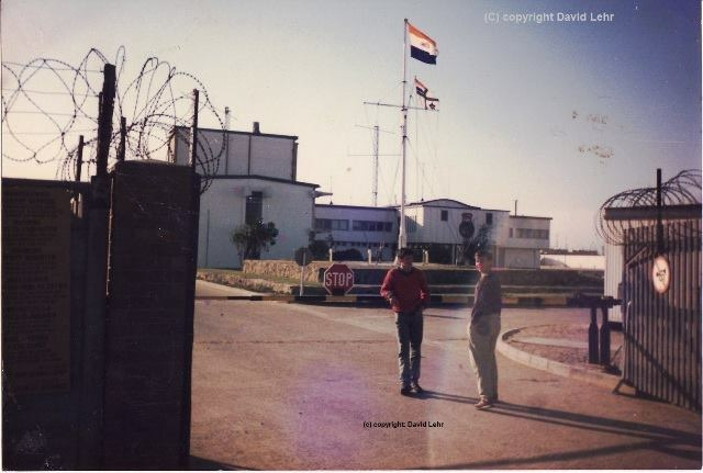 Entrance to Naval Base Walvis Bay