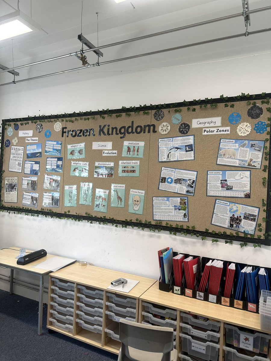 Classroom coming together now! Still probably another morning’s work to do but pleased with the progress