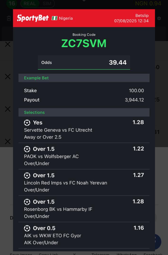 40 odds for the day

ZC7SVM🍀
<a href="/7Zz________/">TipSt⭐️r Converter</a> <a href="/Corrosivetips/">Oghene Corro</a> <a href="/VekTips/">Vek_Nation</a> <a href="/betgains/">Betgains☘️ 🇲🇿🇲🇿</a> <a href="/LouieDi13/">B I G L O U I E 🫵🏾</a> <a href="/Ada_Daddyya/">Ada B 💕</a>